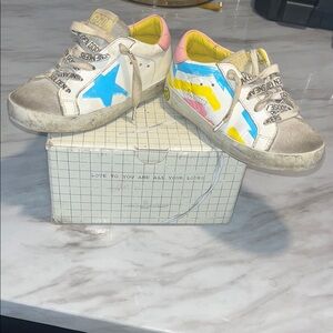 Golden Goose Kids Sneakers - Multicolor Star Design